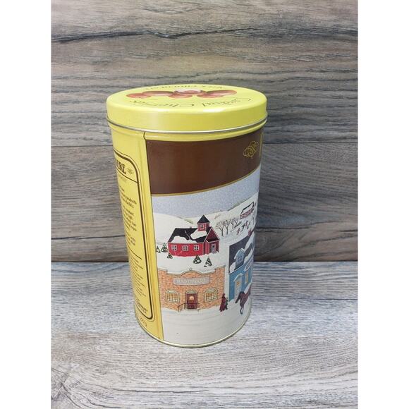 Premier Candy Company Milk Chocolate Cordial Cherries Winter Tin Empty - Picture 4 of 9